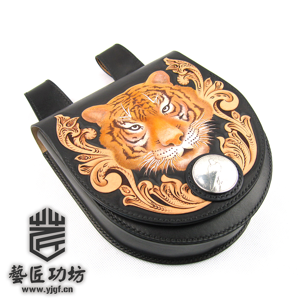 艺匠作品-动物雕刻之虎头腰包（图ZMzA3ODI3Ng==） - 文案/策划 - 站酷设计师55057770原创素材 - 站酷ZCOOL