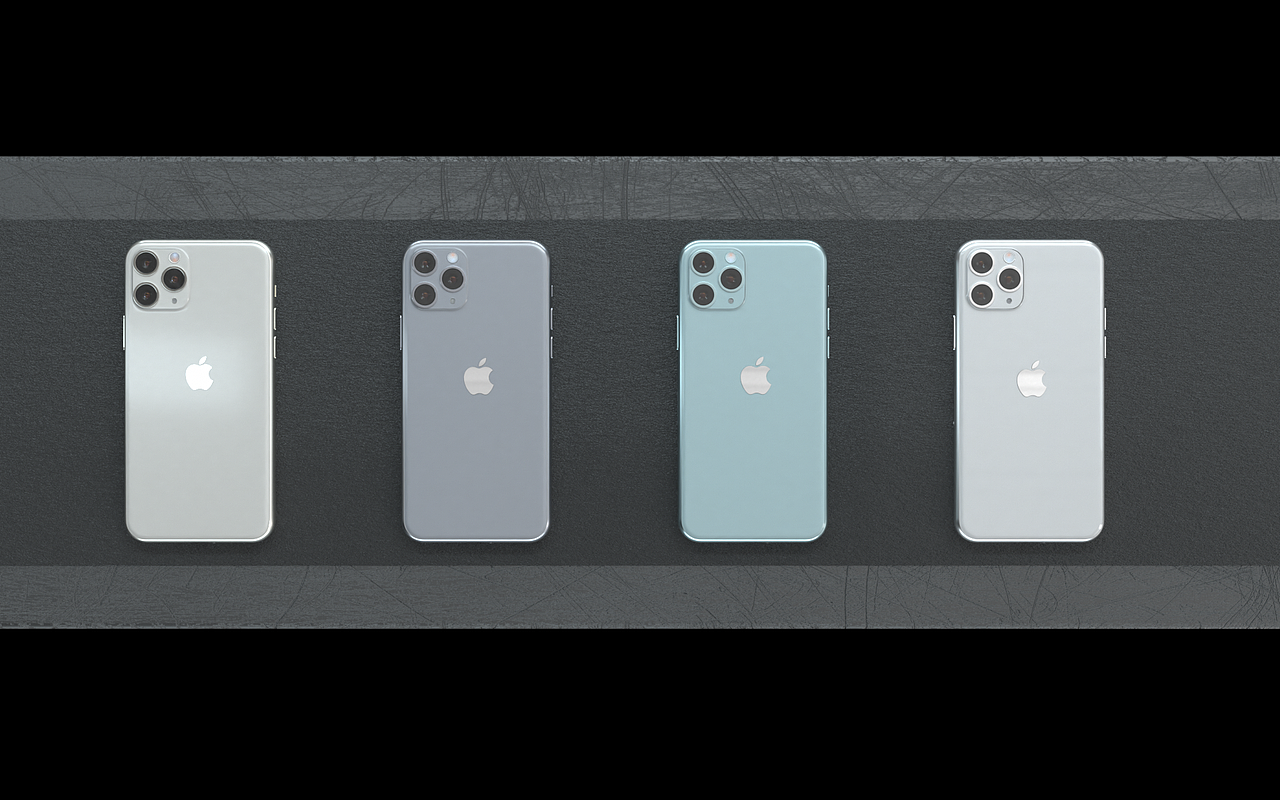 《每日一渲 - 6 - 【iphone11 pro】》（圖ZMjUzOTE4Nzg4） - 動(dòng)畫/影視 - 站酷設(shè)計(jì)師zw一天原創(chuàng)素材 - 站酷ZCOOL