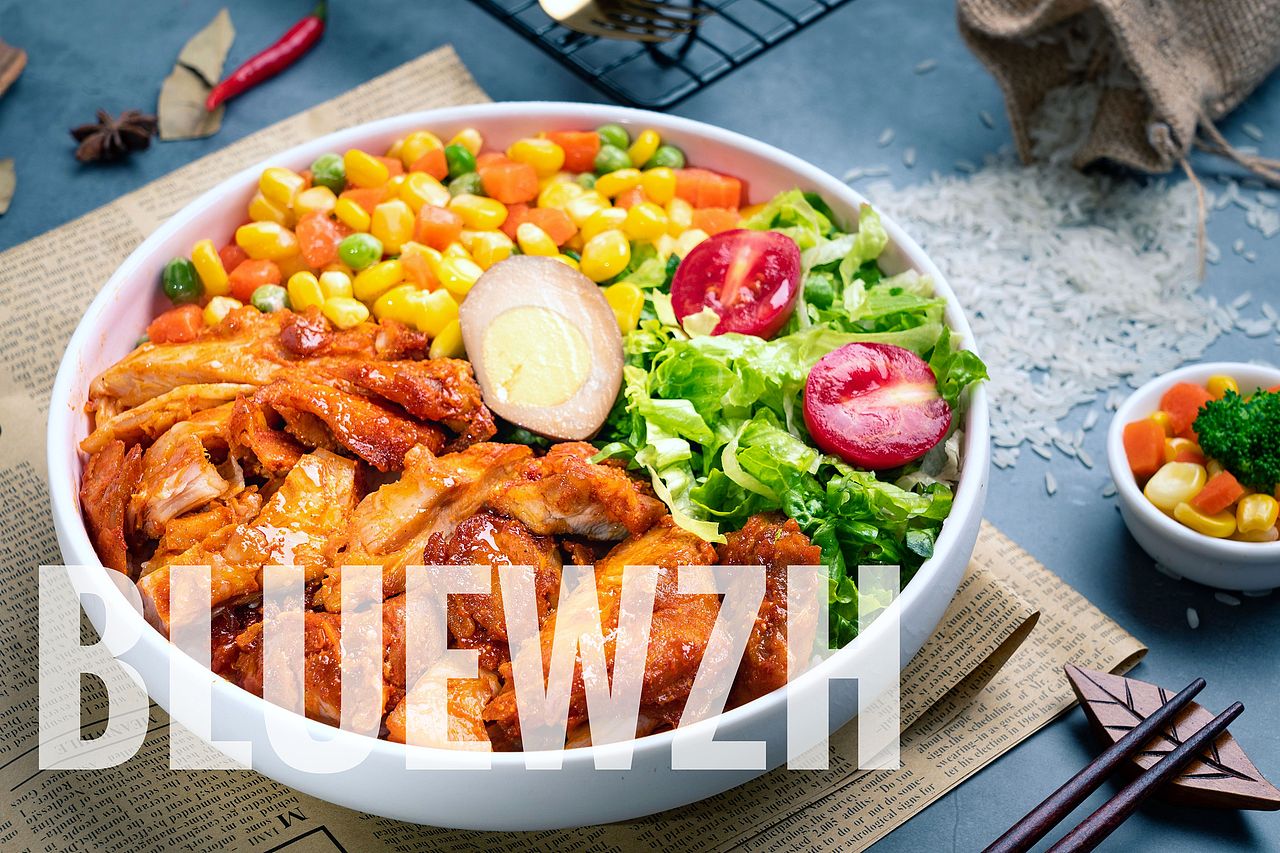 烤肉拌饭外卖拍摄