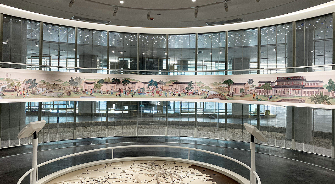 丘成桐国际会议中心/蕉岭客韵长卷（图ZMjYzNzU0NDYw） - 绘画 - 站酷设计师卷Jan原创素材 - 站酷ZCOOL