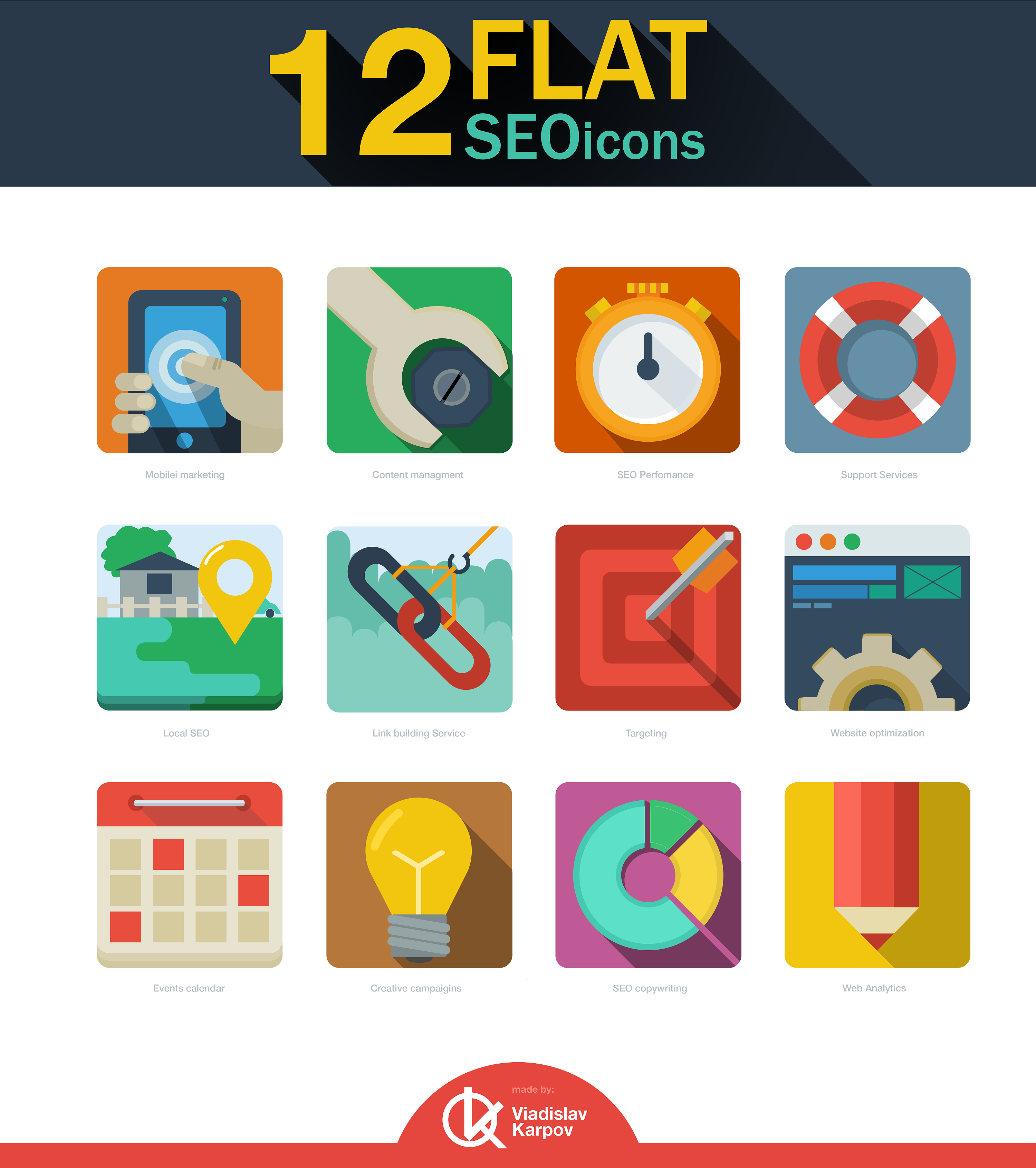 12flatseoicons
