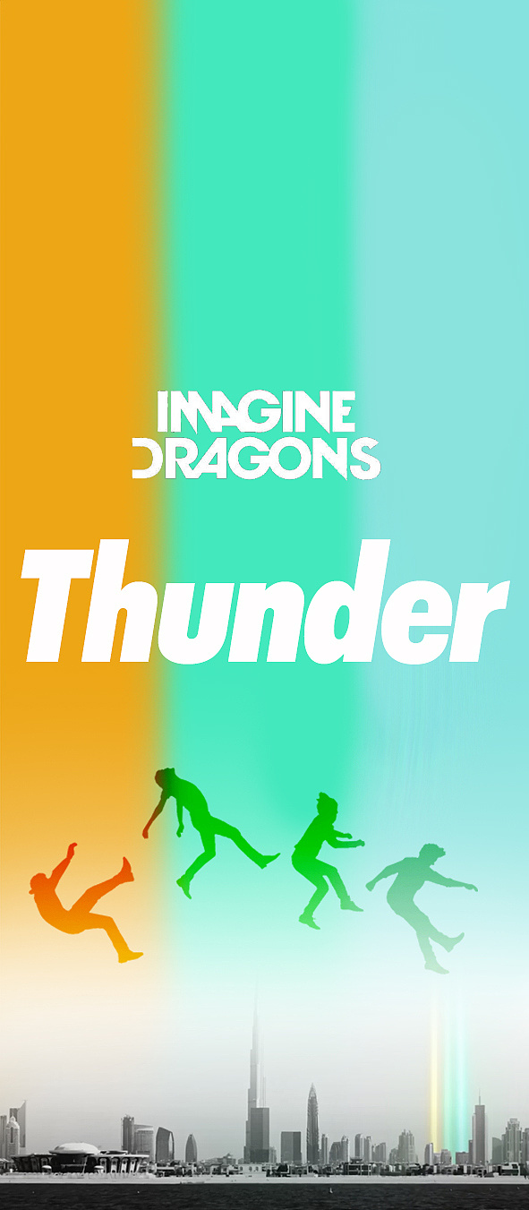 imagine dragons梦龙手机桌面or手机壳图案设计