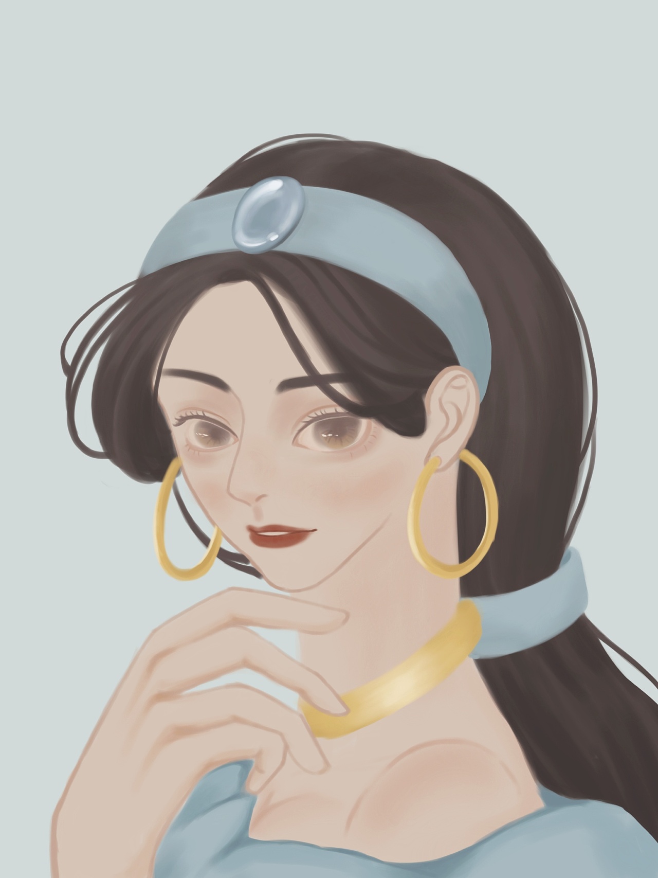 新画风迪士尼公主