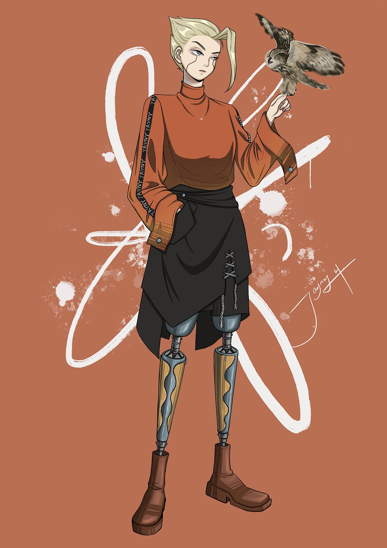 动漫人物|插画|创作习作|jaynyww_原创作品-站酷zcool