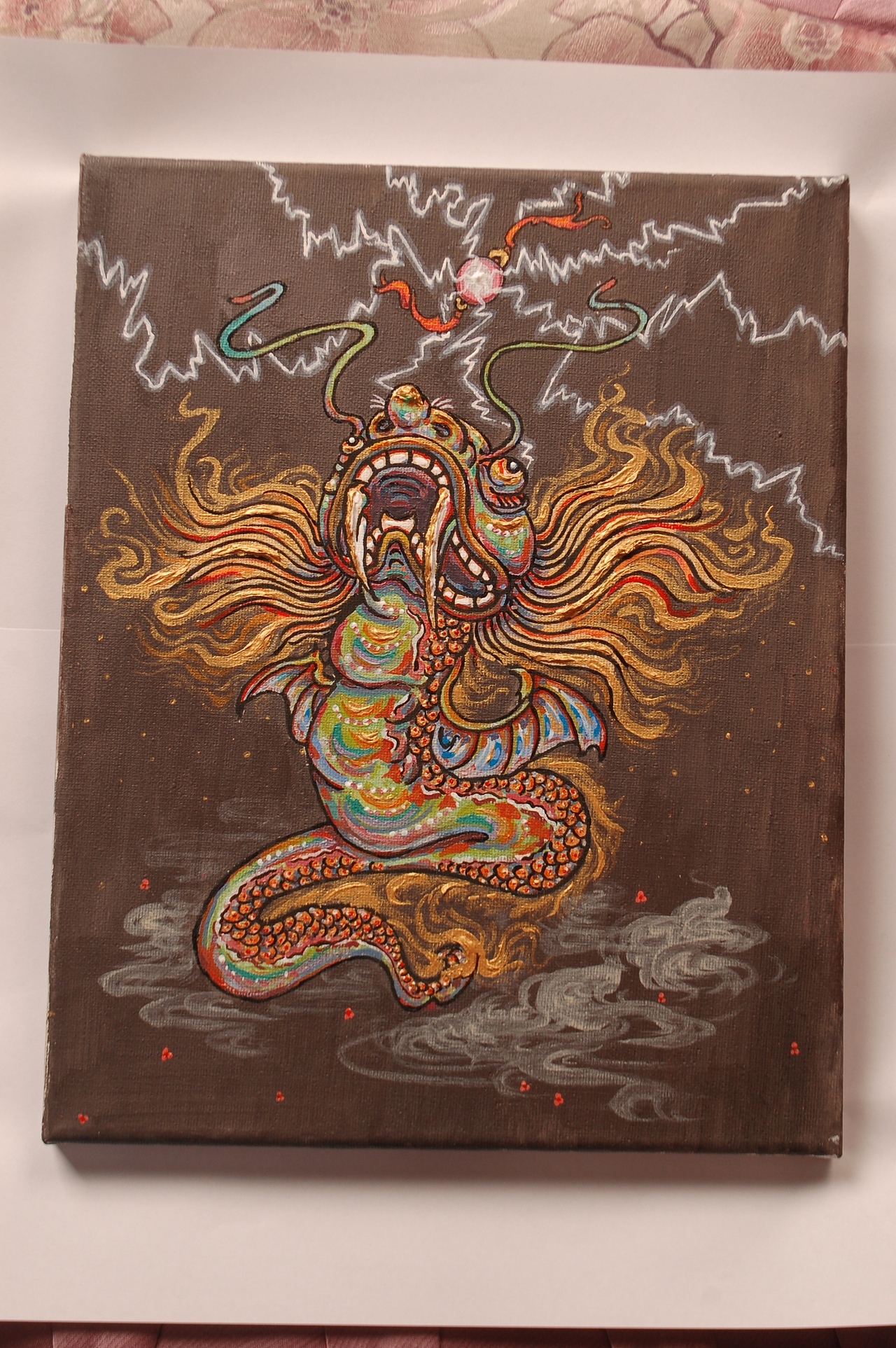 东方玄幻丙烯装饰画（图ZNzE0MjY5MTY=） - 商业插画 - 站酷设计师麓淘原创素材 - 站酷ZCOOL