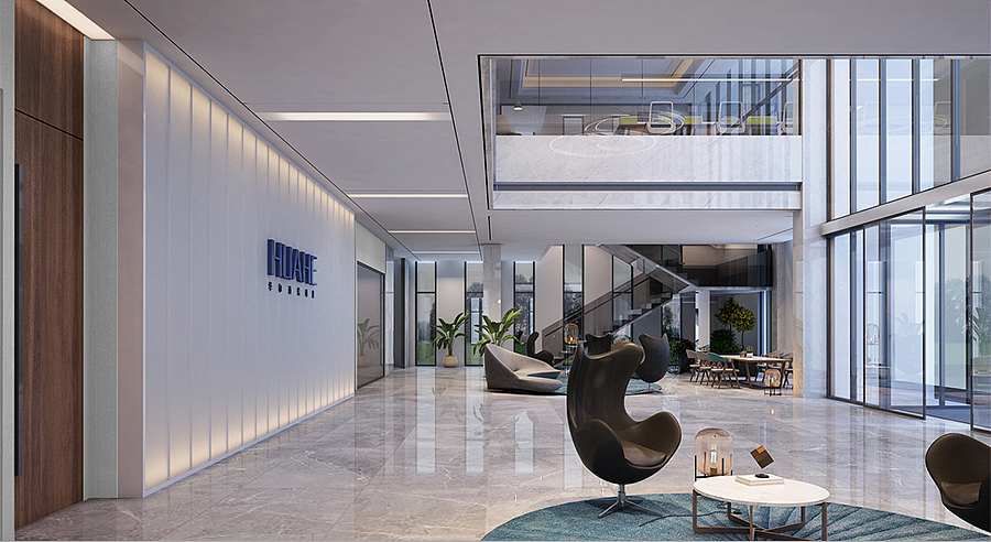 通信技术企业办公楼设计 | 现象空间设计