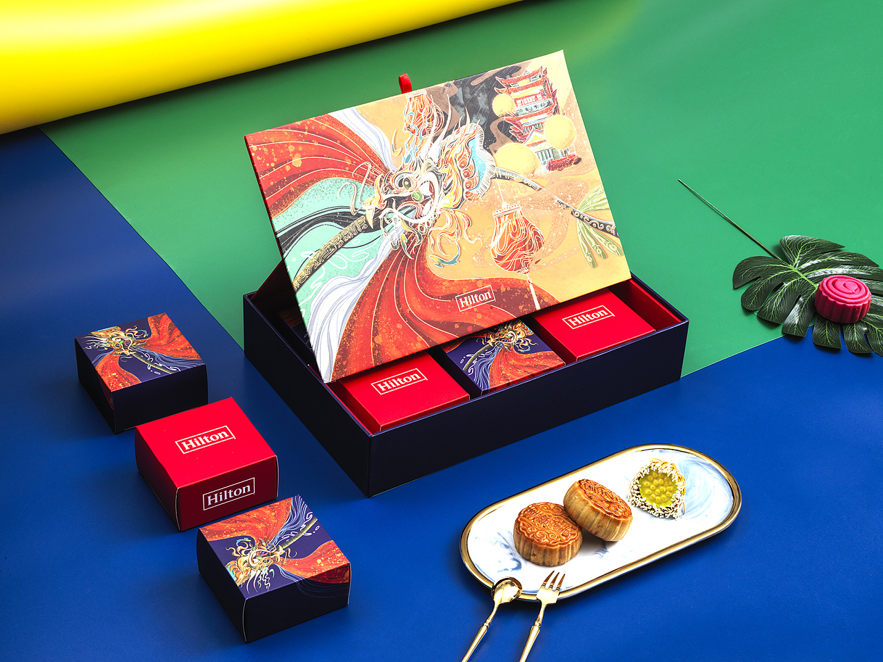 希尔顿月饼礼盒