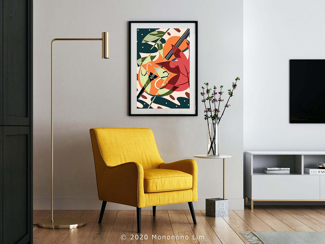 《Musical Festival —— 小提琴》（图ZMjMxODg0MTIw） - 概念设定 - 站酷设计师Mononono_Lim原创素材 - 站酷ZCOOL