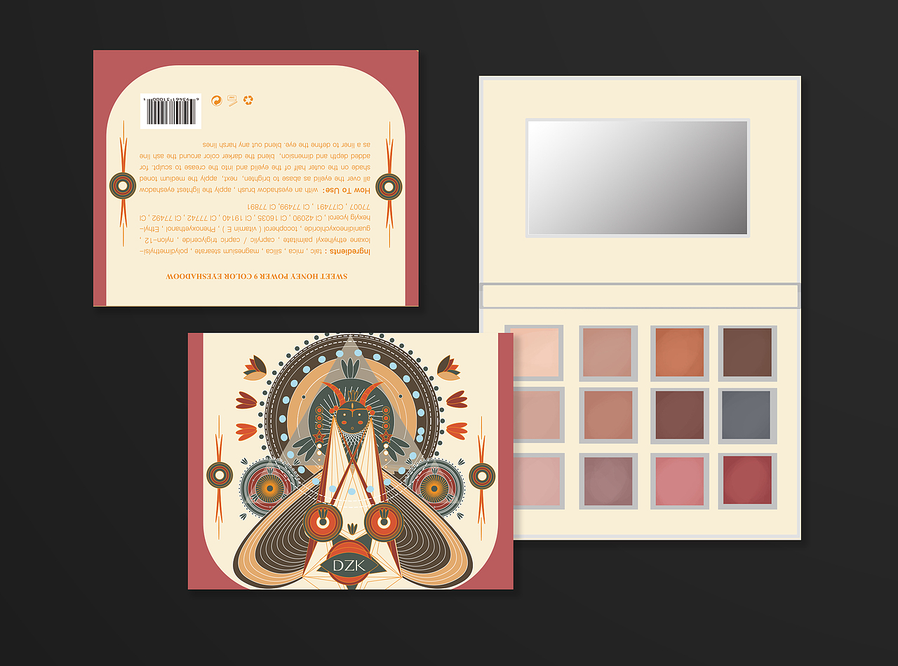 眼影盘（图ZMjA3MTk5NjU2） - 包装 - 站酷设计师锅锅98原创素材 - 站酷ZCOOL