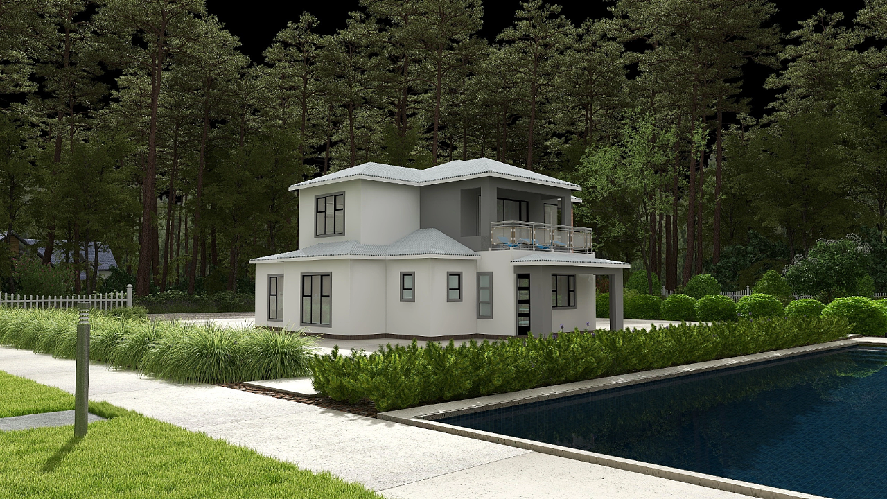 建筑模型渲染作品分享之六