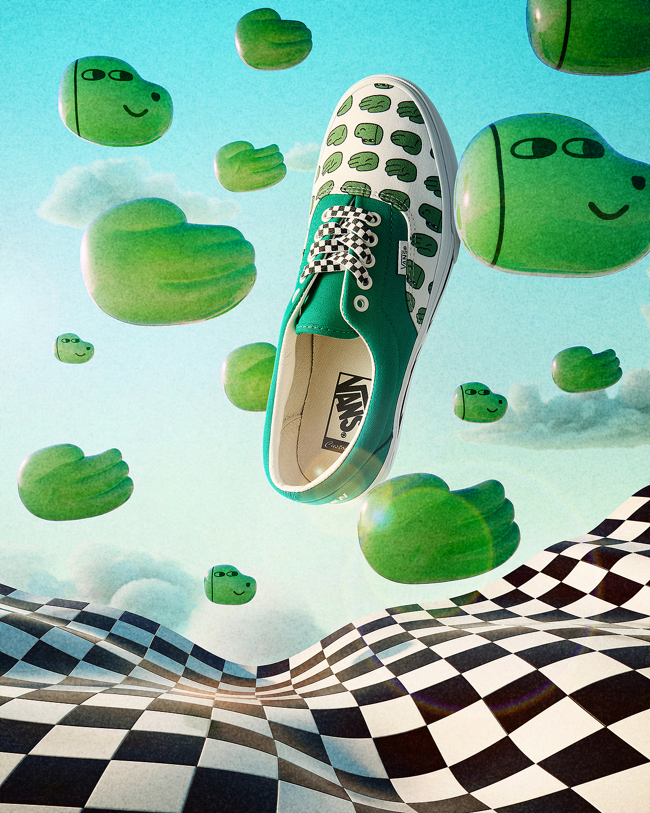 Vans寻找艺术家丨格局大开 CG视觉制作