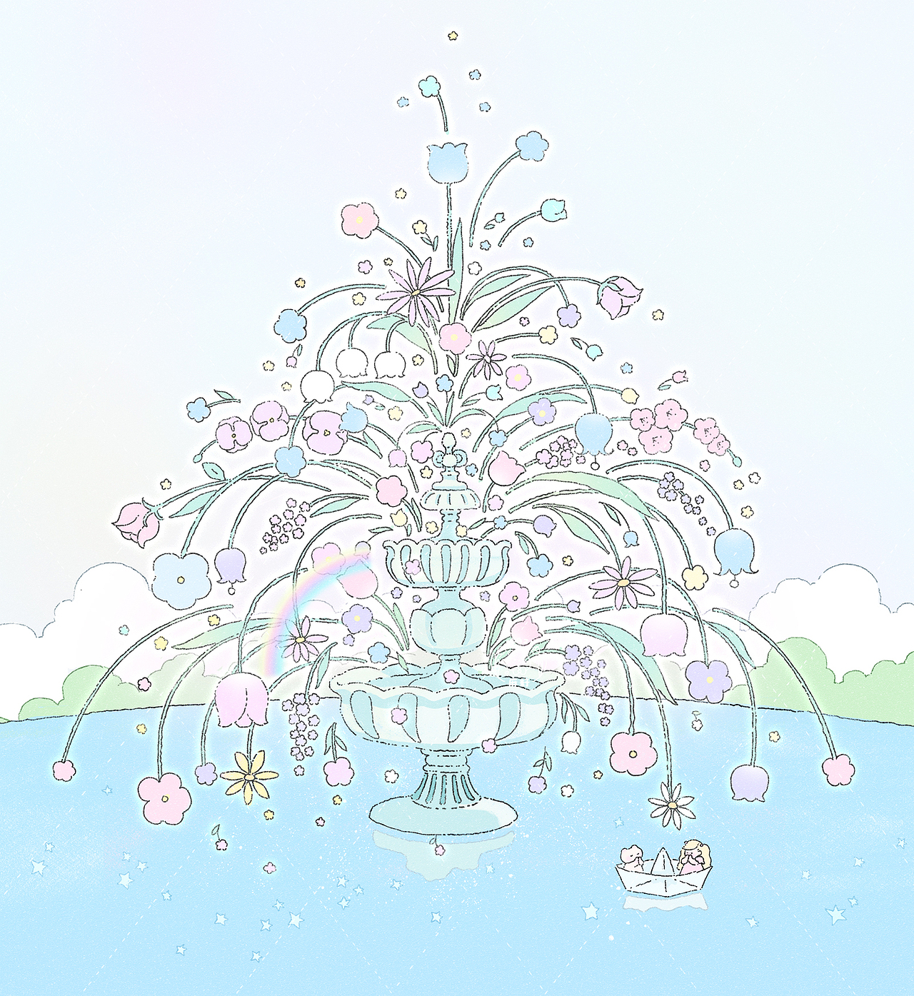 春日烟花（图ZMzY4MjE5Nzky） - 商业插画 - 站酷设计师MAZI麻籽原创素材 - 站酷ZCOOL