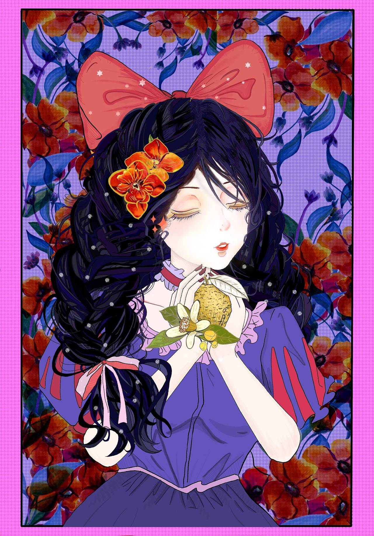 三种不同人物画风的海报