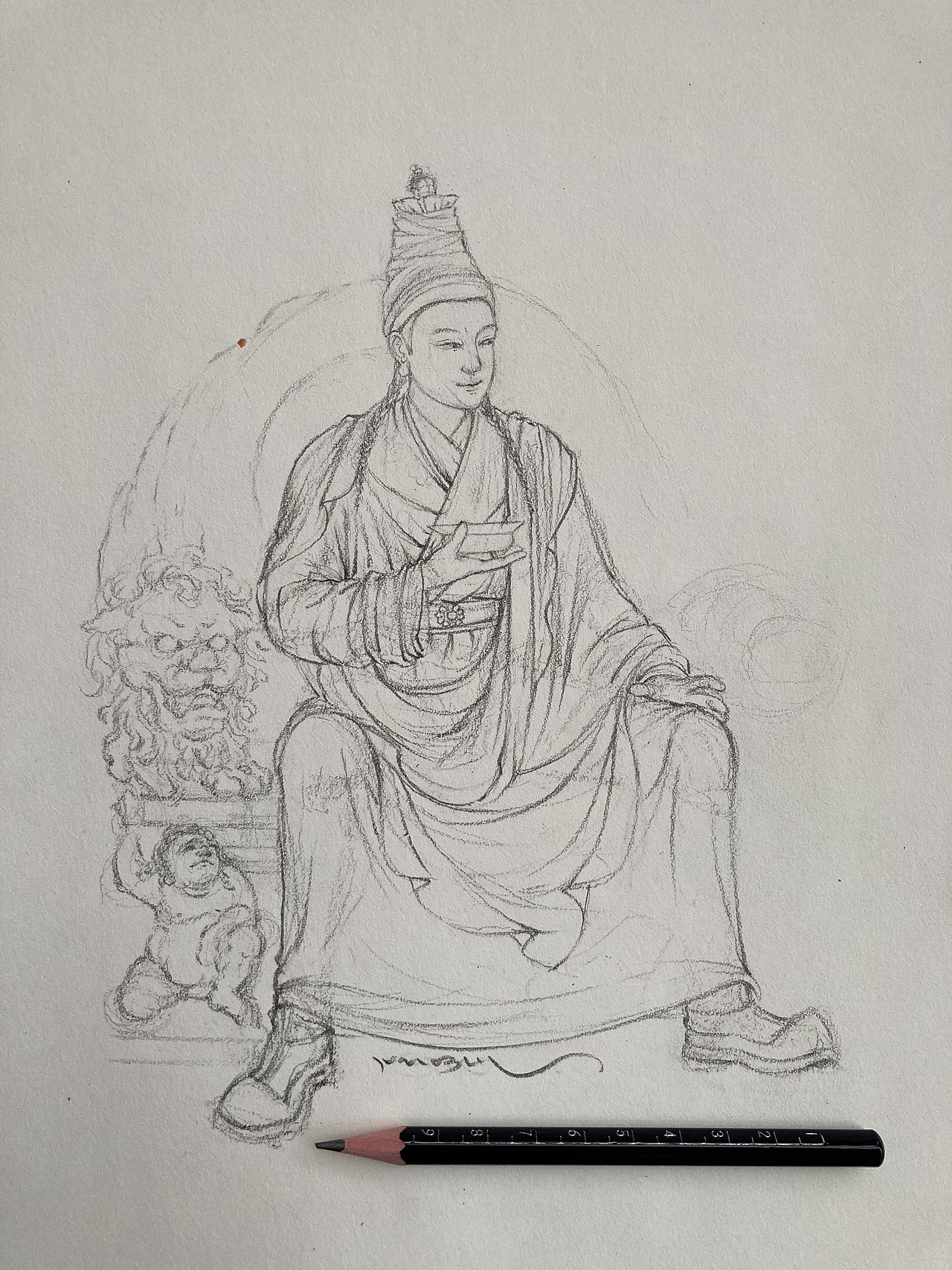 松赞干布|插画|绘本|藏式插画_原创作品-站酷zcool