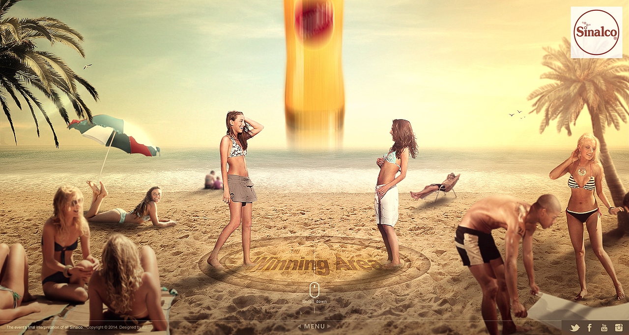 【饮料推广·互动广告】 × 张栋夫（图ZMTU1MjYwODQ=） - 运营设计 - 站酷设计师张详情电商全案原创素材 - 站酷ZCOOL