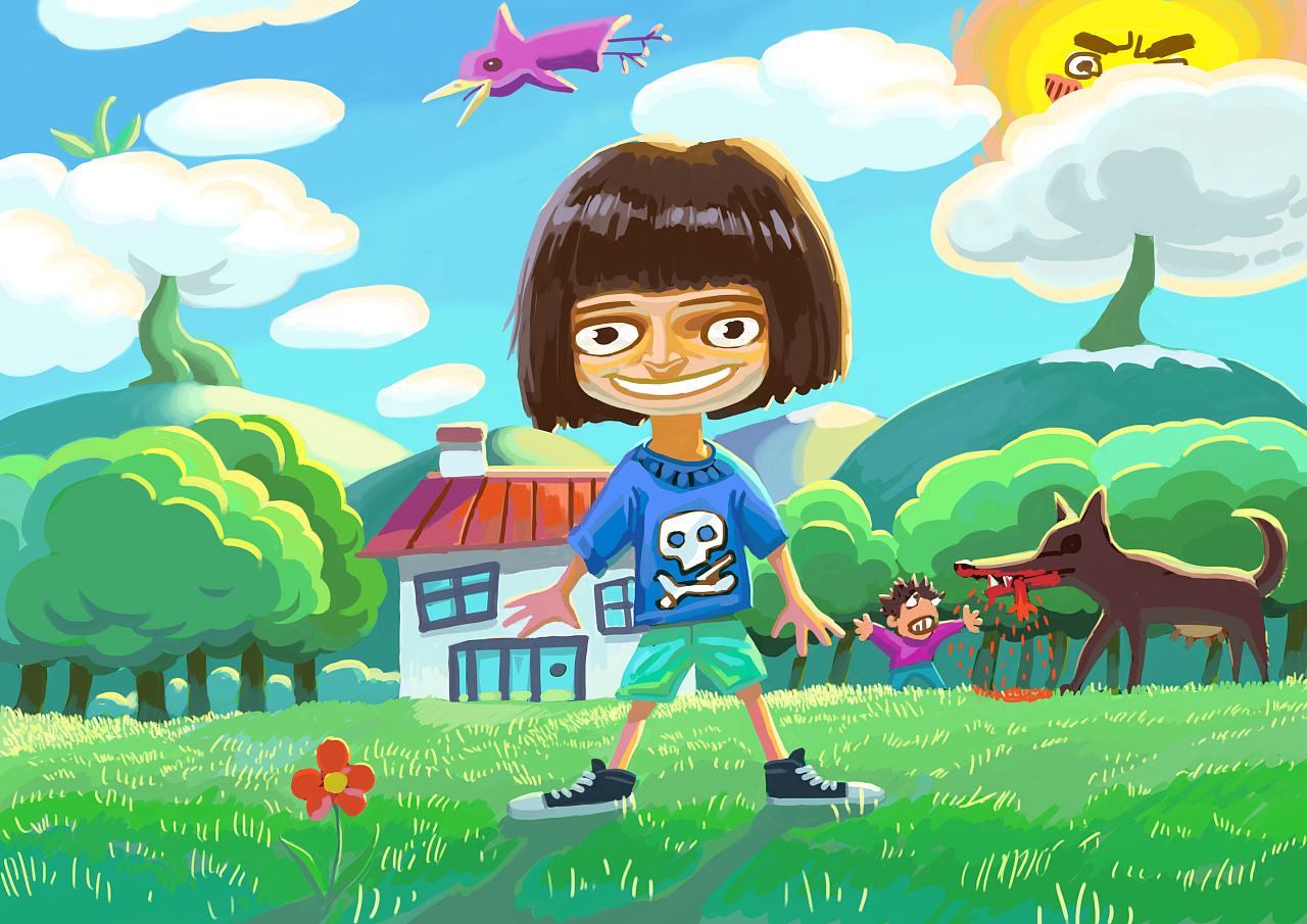 画画|插画|商业插画|新笑猿 - 原创作品 - 站酷 (Z