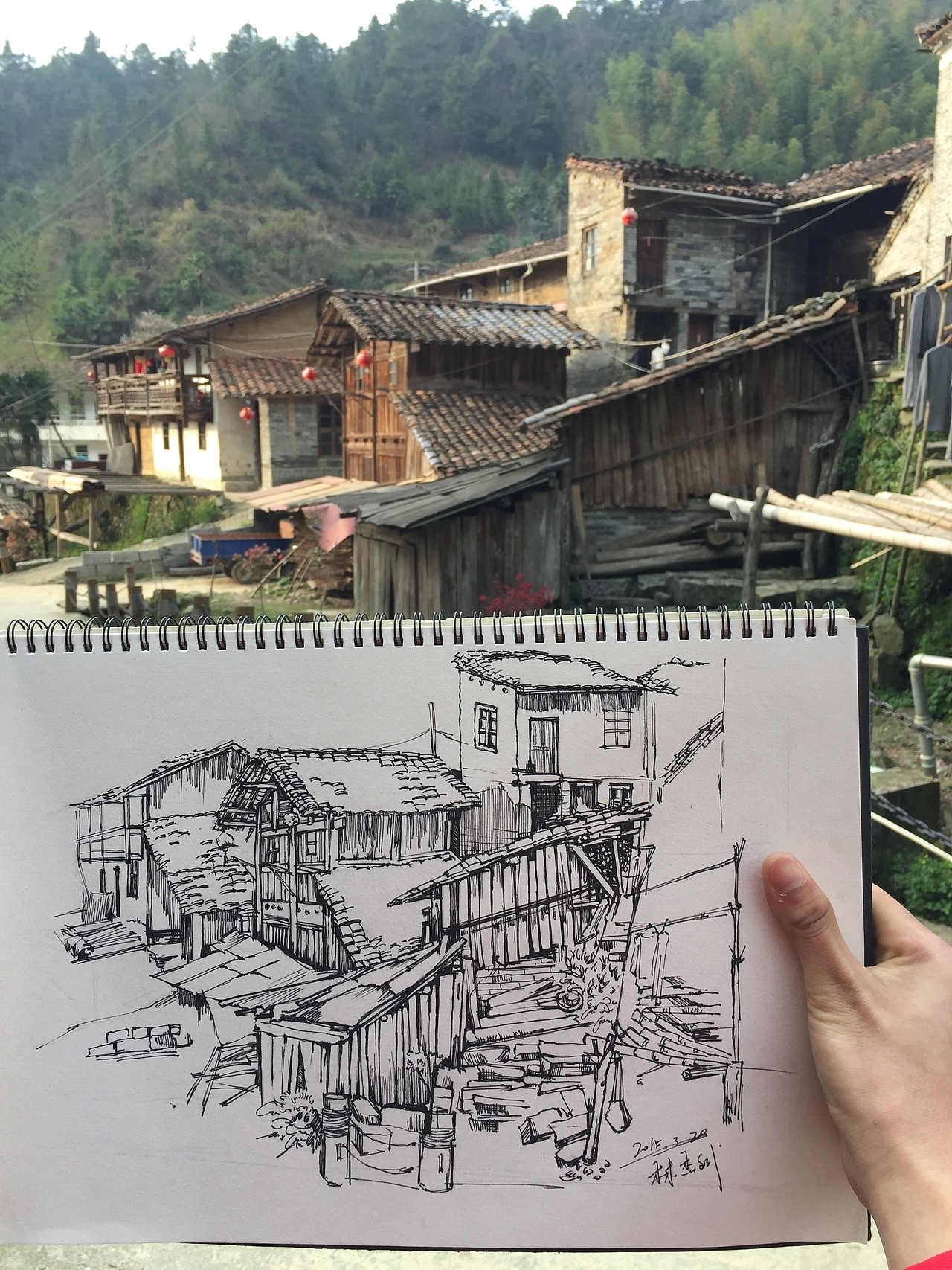 写生速写（图ZMTkyNDI1MzE2） - 绘画 - 站酷设计师Jerry田野原创素材 - 站酷ZCOOL