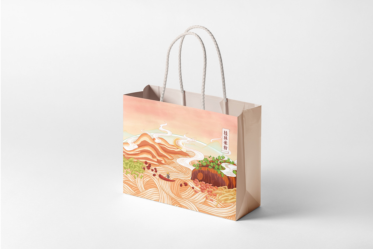 桂林米粉|平面|包装|蒲月微 - 原创作品 - 站酷 (zcool)