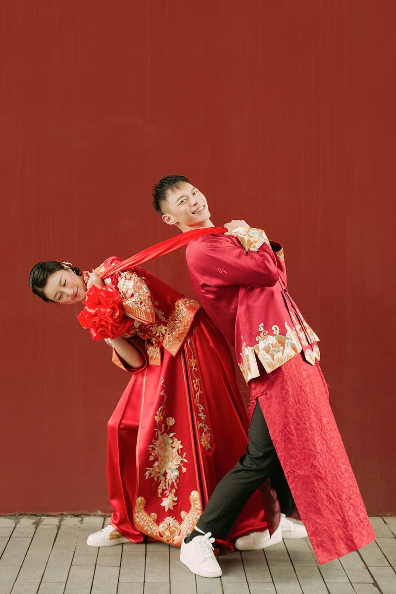 中式婚纱照横店基地