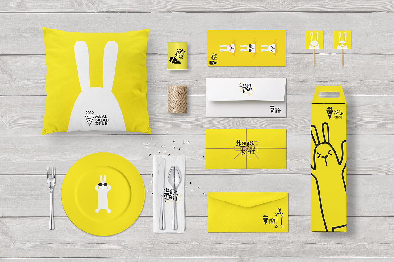 米有沙拉品牌IP形象设定