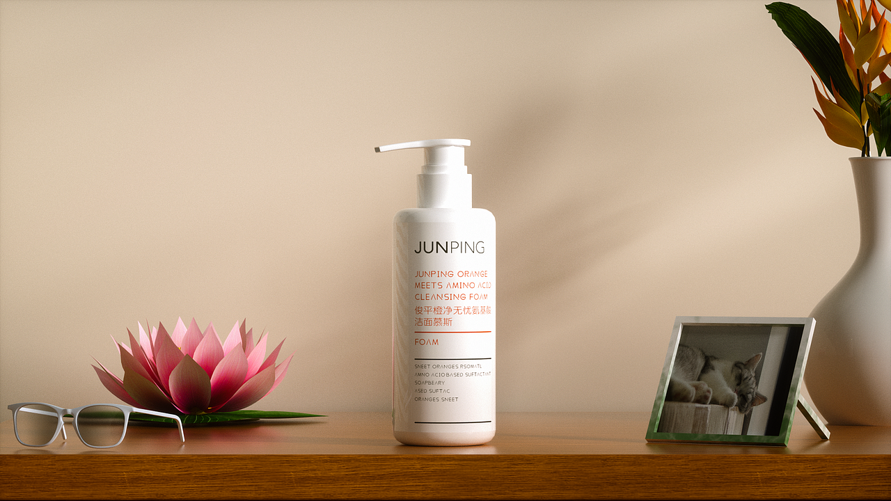 莲俊平洁面慕斯大广赛作品