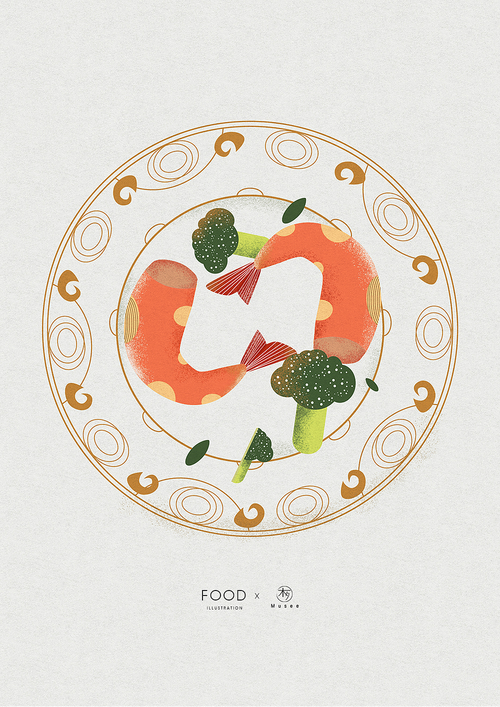 食物与盘子（图ZMTM4NTU4Njgw） - 创作习作 - 站酷设计师木夕Musee原创素材 - 站酷ZCOOL
