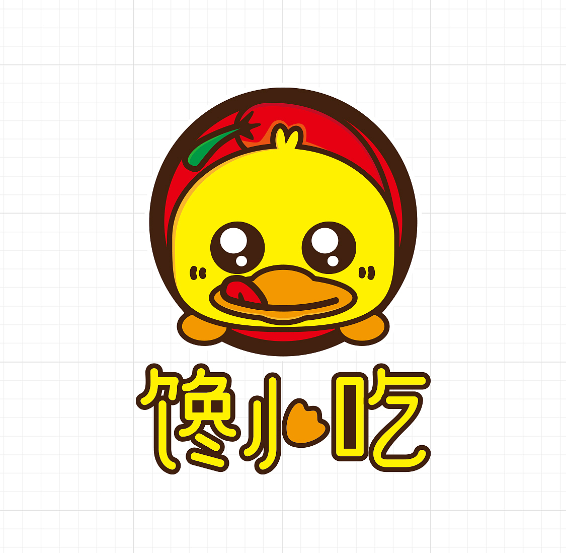 馋小吃logo设计