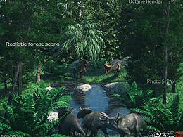 恐龍場(chǎng)景新