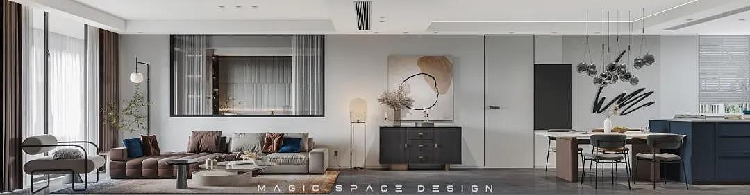 麻吉空间设计|意式 — 信达公园里效果图（图ZMjQxMjY0NzEy） - 家装设计 - 站酷设计师麻吉空间设计原创素材 - 站酷ZCOOL