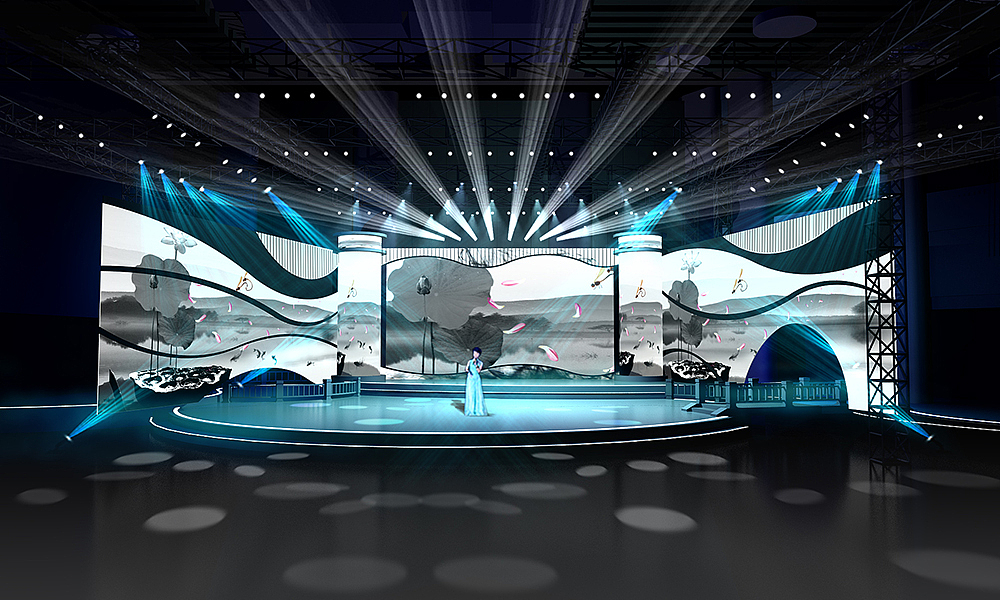 江淮民歌大赛-2-舞美设计（图ZMTE2NzI2Mzcy） - 舞台美术 - 站酷设计师JUYOODESIGN原创素材 - 站酷ZCOOL