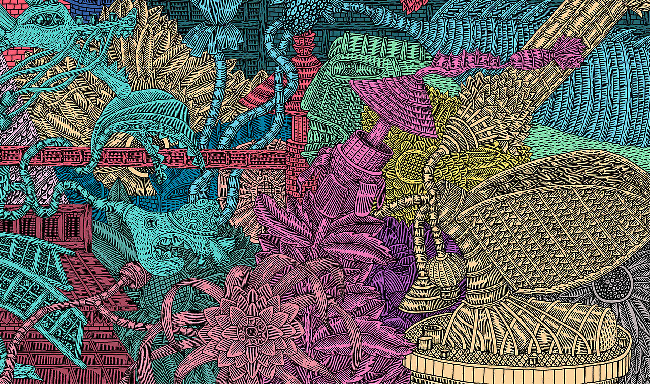 《山海经》·长卷·花缚