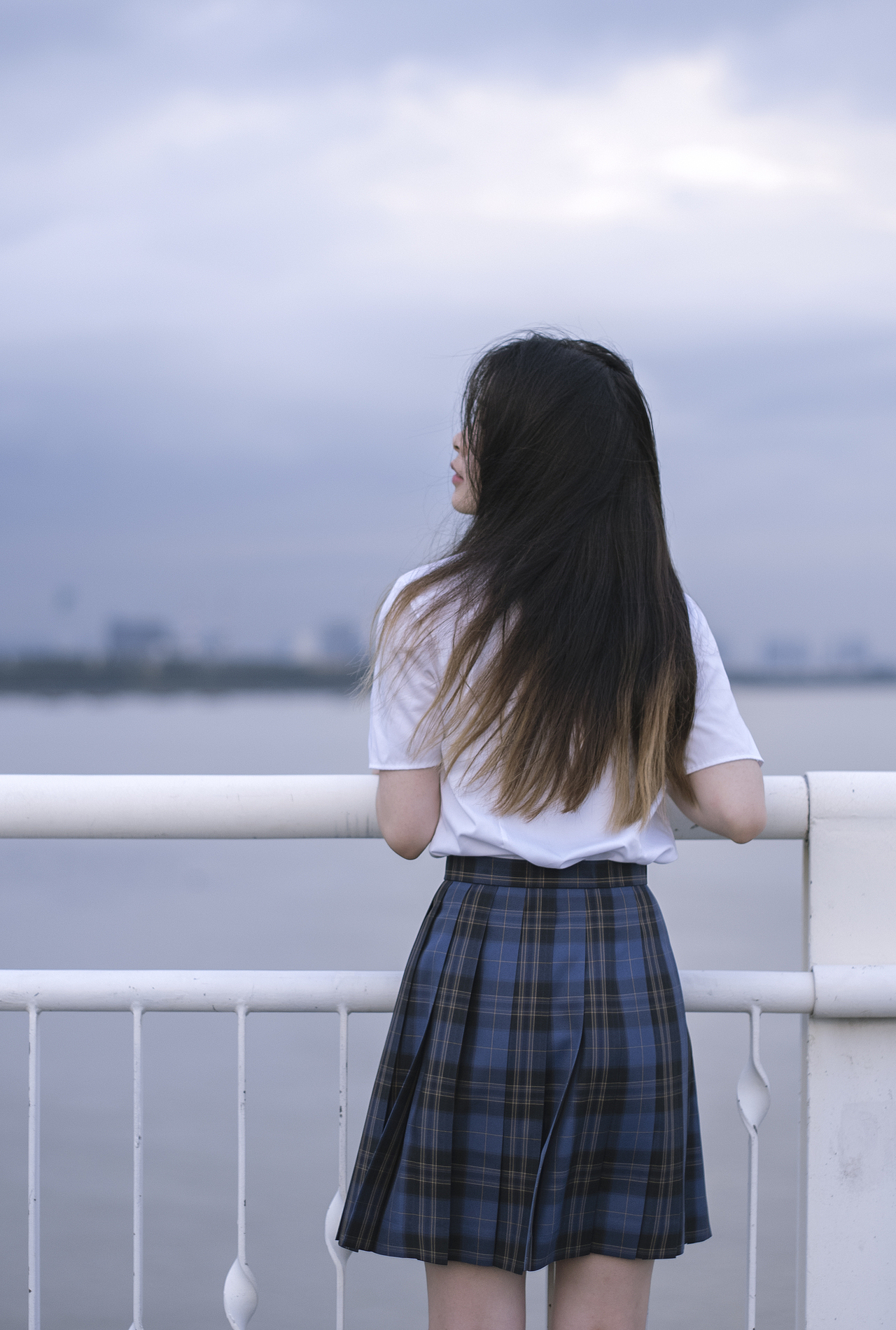 向海风许愿 在山海相见 /杭州约拍jk（图ZMjYyMDI2MDM2） - 人像摄影 - 站酷设计师SHEN_JP原创素材 - 站酷ZCOOL