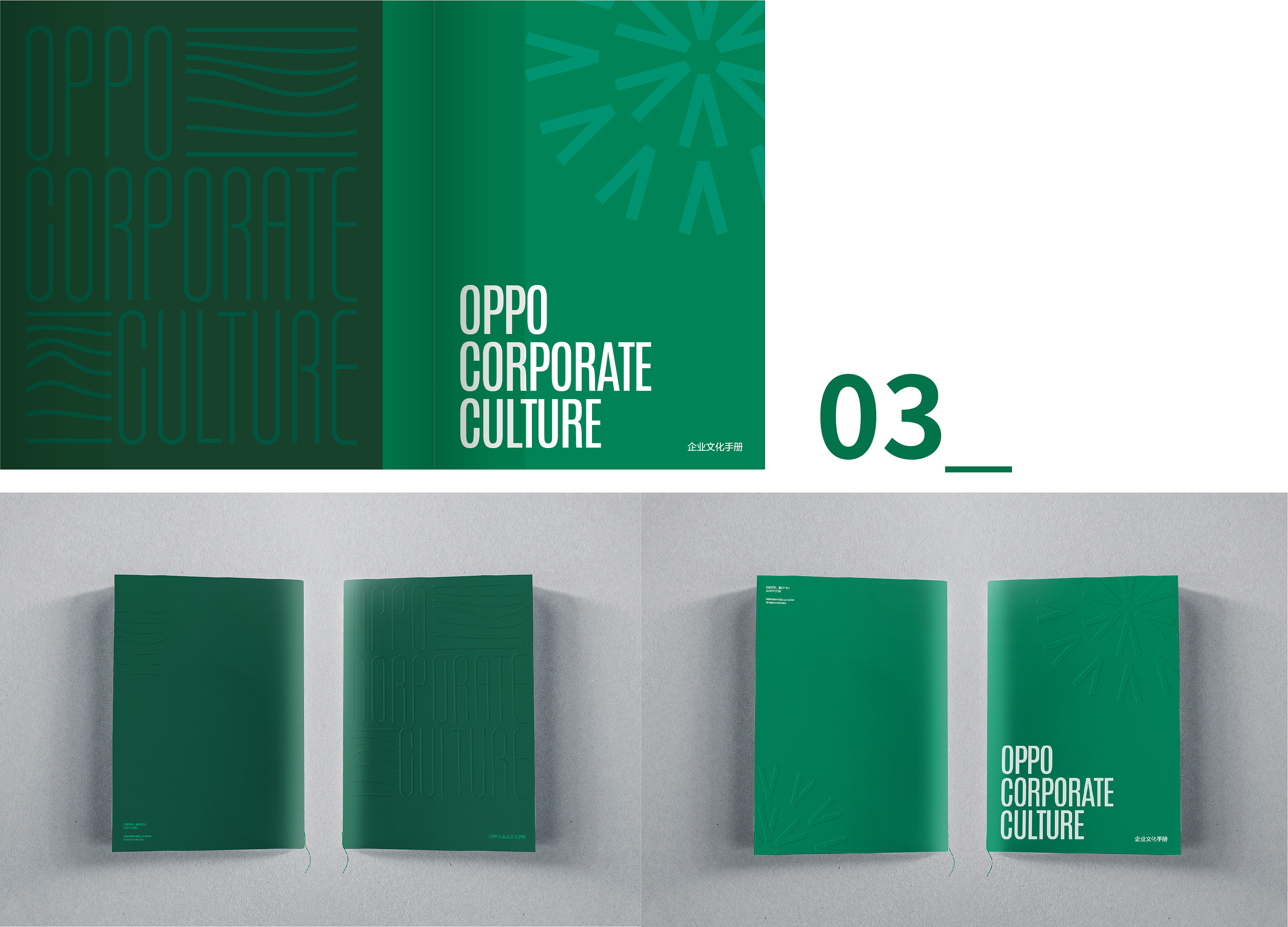 oppo 企业文化手册设计案例