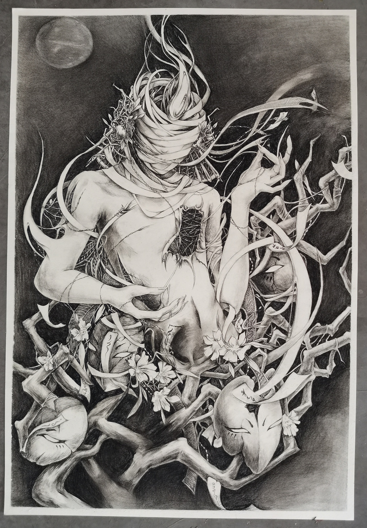 黑白画意|纯艺术|速写|vip大白2 - 临摹作品 - 站酷 (zcool)