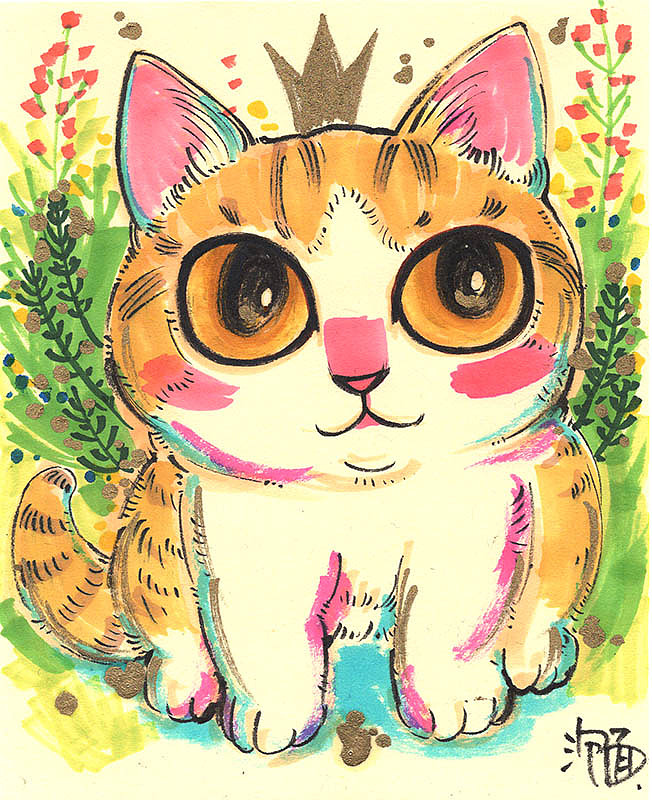 猫们~~（图ZNjUzMDQ3NzY=） - 绘画 - 站酷设计师还是一碗泡面原创素材 - 站酷ZCOOL