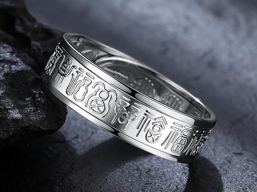 99足银福字开口戒指 /摄影修图/纪录片---（个人主页-ZNDI3ODQ4NDg=） - 修图/后期 - 站酷设计师白棱镜原创素材 - 站酷ZCOOL