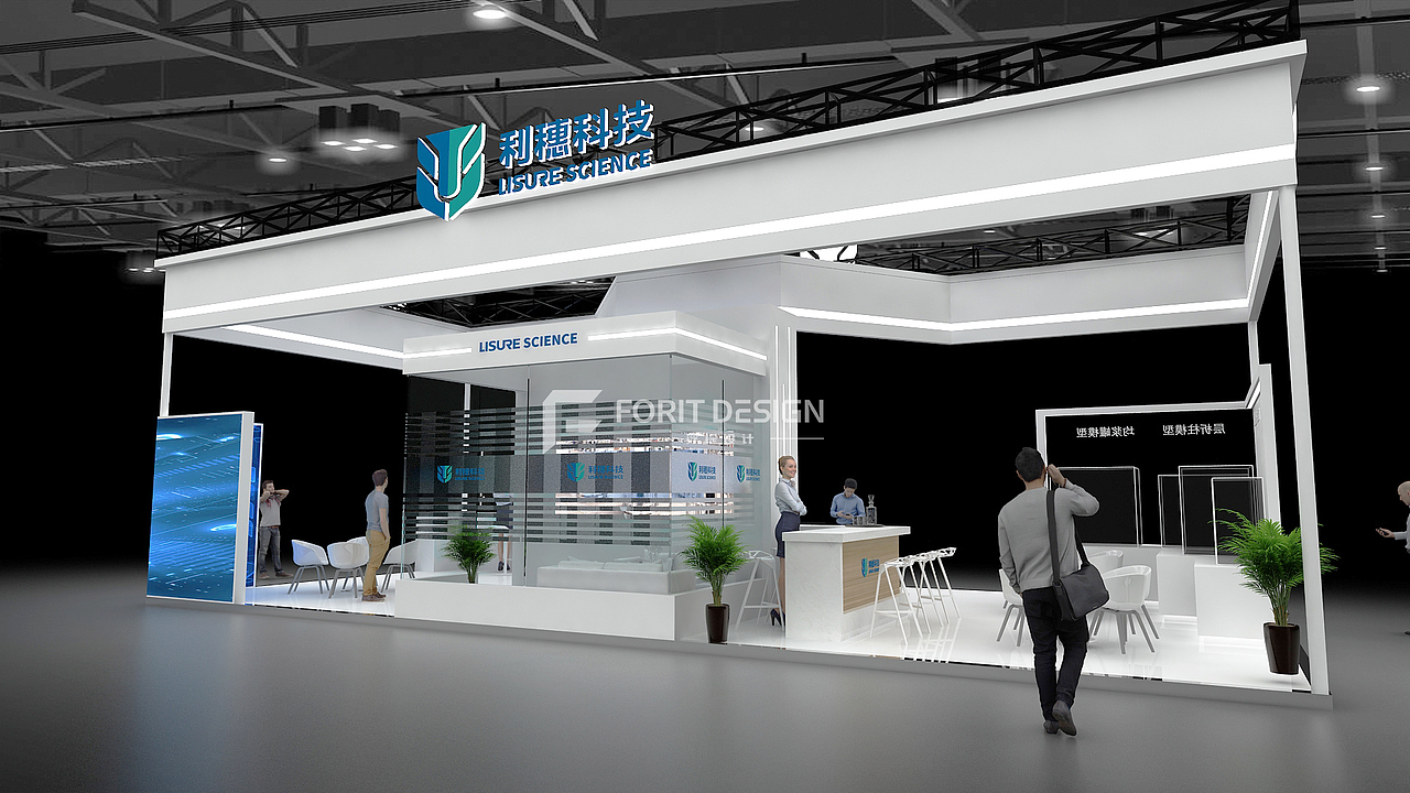 展台设计 | 利蕙科技展台（图ZMjg1MjQ2OTA0） - 展陈设计 - 站酷设计师胡先森Design原创素材 - 站酷ZCOOL