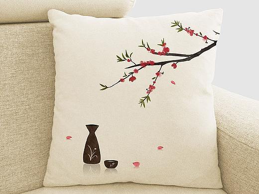 原创中国风抱枕