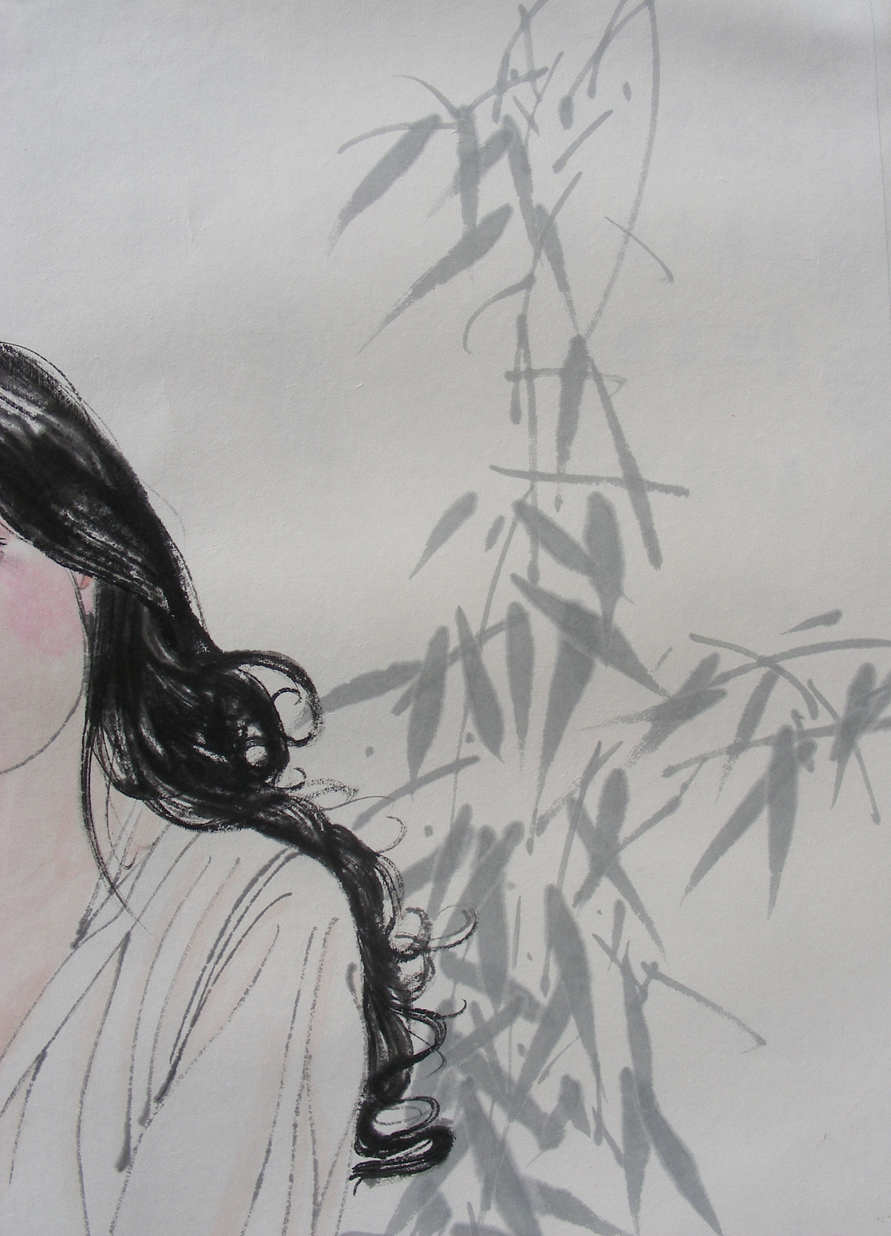 小提琴手|纯艺术|绘画|国画鹏哥 - 原创作品 - 站酷 (zcool)