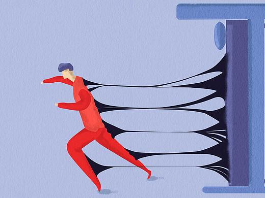 【画中之光】No.13-早起（个人主页-ZMzQ1MjM5OTI=） - 创作习作 - 站酷设计师隅烛cornerlight原创素材 - 站酷ZCOOL