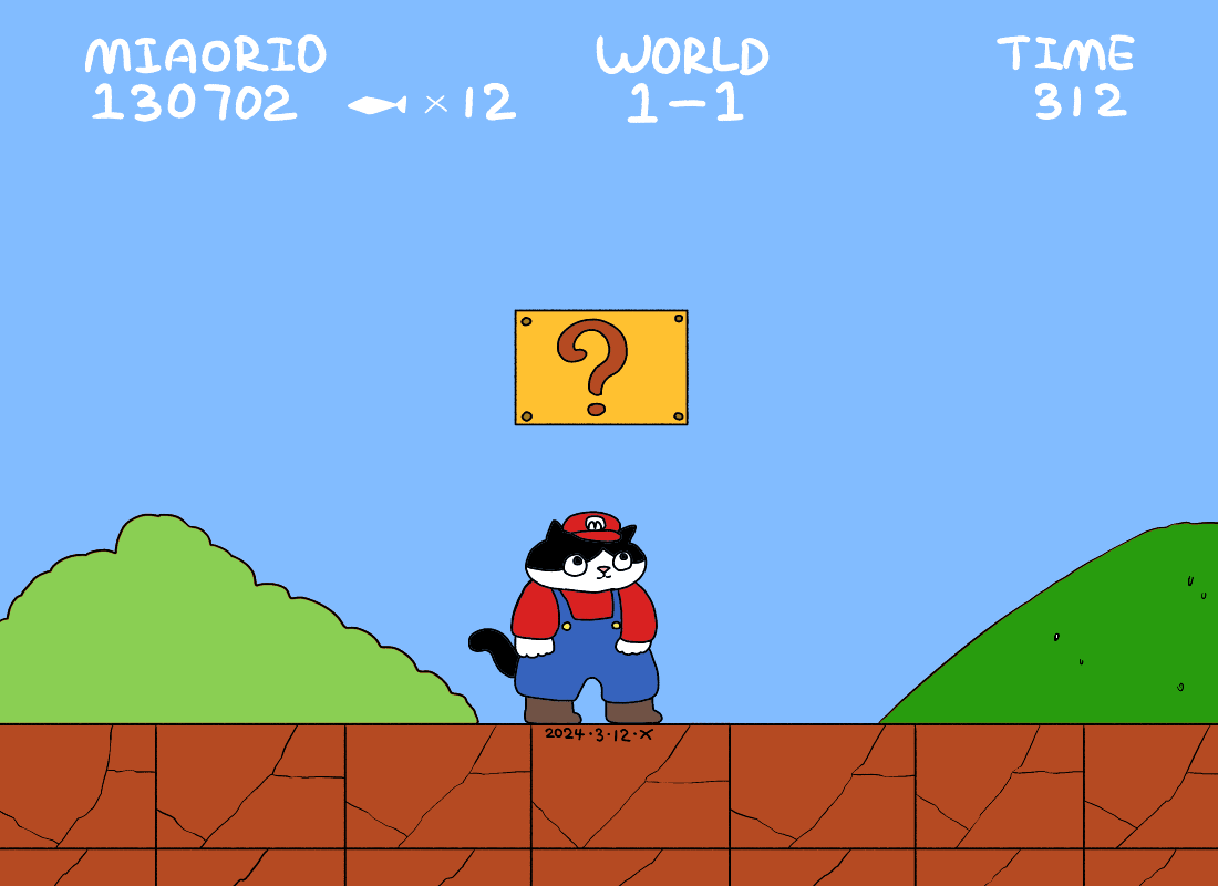 每日一画|猫咪日常第十三弹