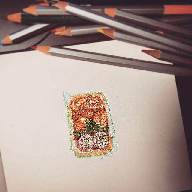 十分钟彩铅速画练习（图ZMjc0Mjg5ODQ=） - 儿童插画 - 站酷设计师Jialovescats原创素材 - 站酷ZCOOL