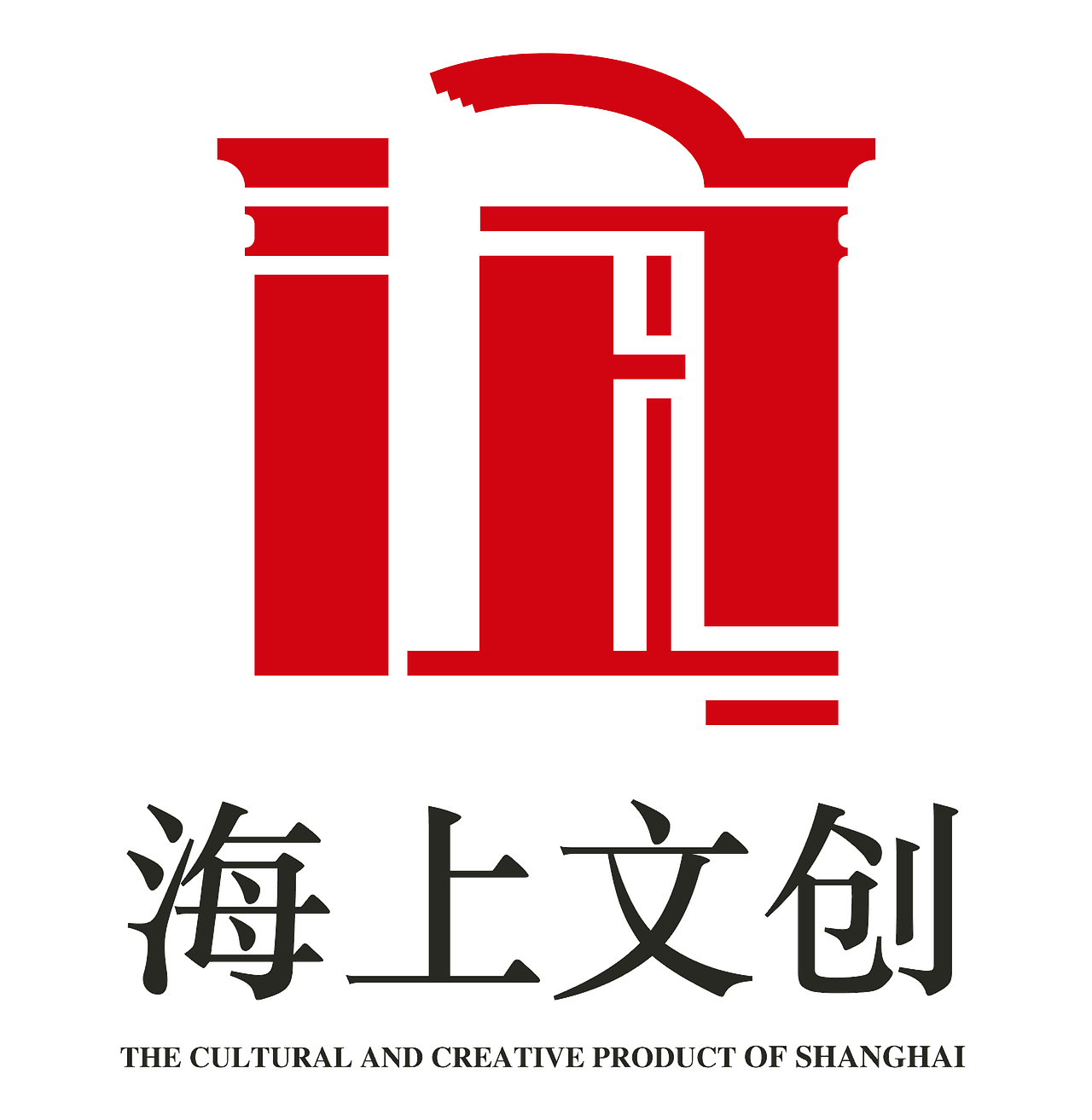 上海红色文创logo