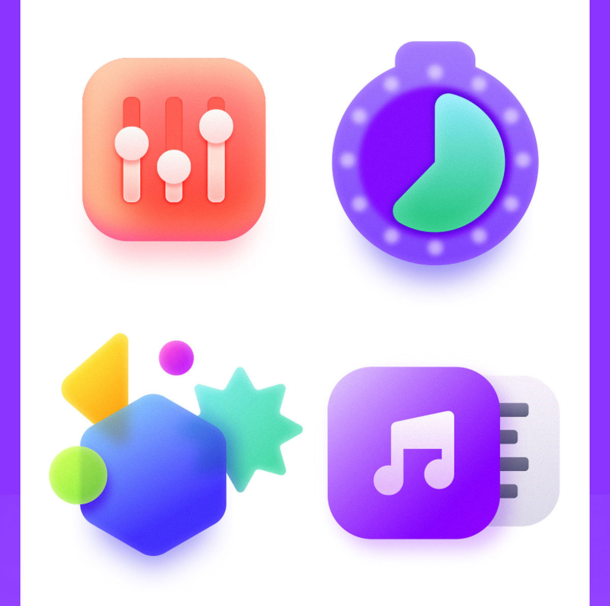 轻质感风图标临摹（图ZMjU0ODQwNzQ0） - 图标 - 站酷设计师Joyou原创素材 - 站酷ZCOOL