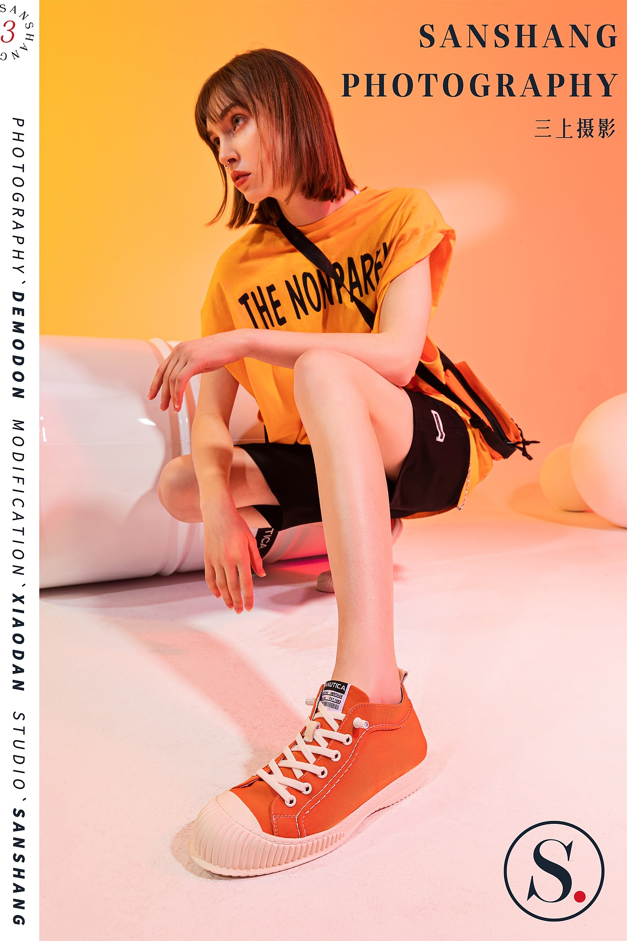 商业摄影 | NAUTICA 色彩破圈大作，年轻潮鞋新玩法（图ZMjU4OTc0MzQw） - 时尚/艺术摄影 - 站酷设计师三上文化原创素材 - 站酷ZCOOL