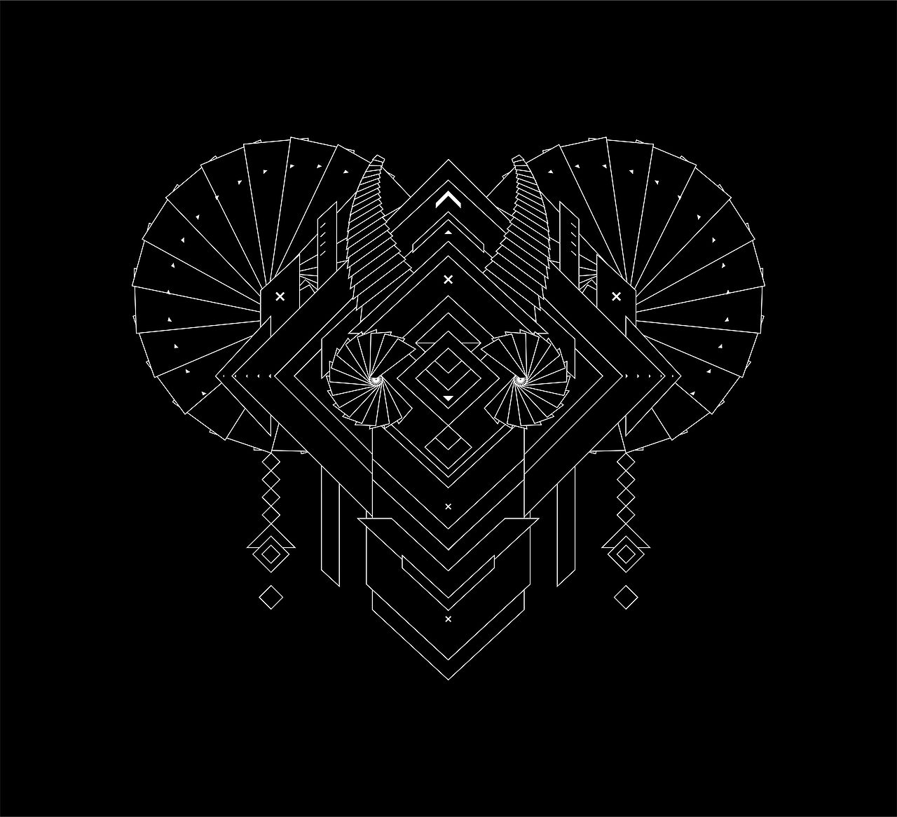 一组图案练习|平面|图案|一只大鹏子_原创作品-站酷zcool