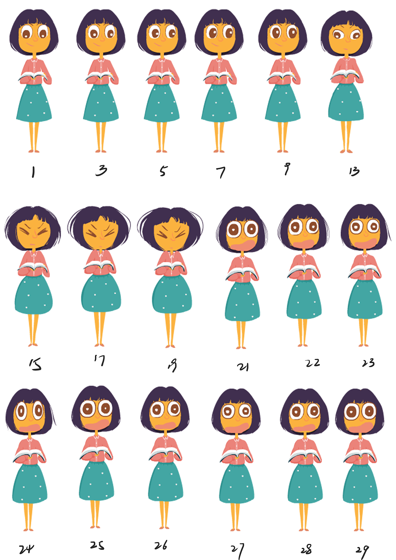 关于纸片的定格动画,之前我们做过不少案例了,这里放一点序列帧给大家