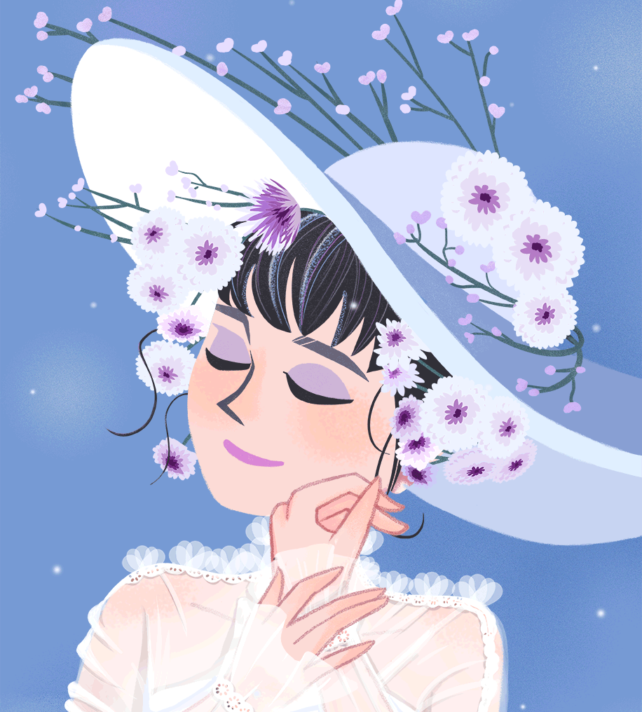 为闺蜜画的～新婚快乐～ - 原创作品 - 站酷(zcool)