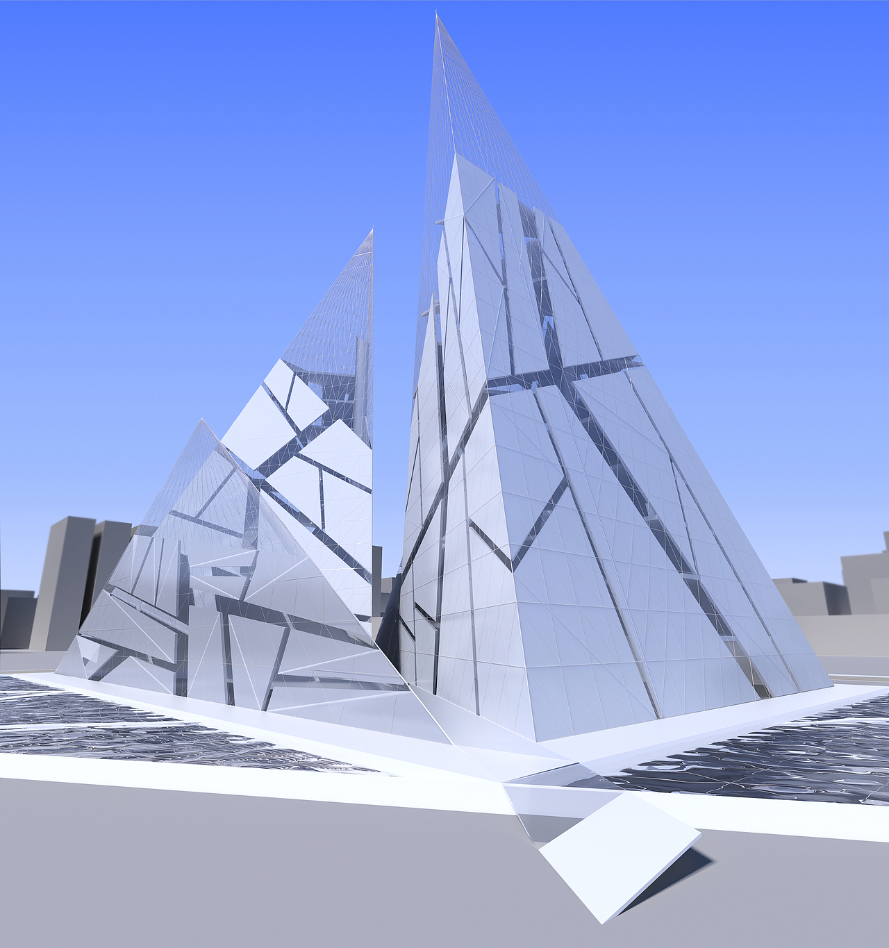 概念建筑练习（图ZMjEwMDIyMjg=） - 建筑设计 - 站酷设计师lichangjing原创素材 - 站酷ZCOOL