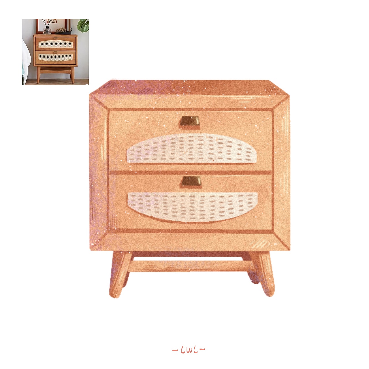 Procreate插画小物件教程～